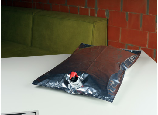 Пакет Bag-in-Box 10л з "T-Tap" краником, металізований, гарячий розлив, AZ-Pack  - фото №1