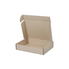 Самосборная картонная коробка 240x170x50 мм, бурая Т23 Е - 0,5 кг НП стандарт почты плоская Самосборная картонная коробка 240x170x50 мм, бурая Т23 Е - 0,5 кг НП стандарт почты плоская