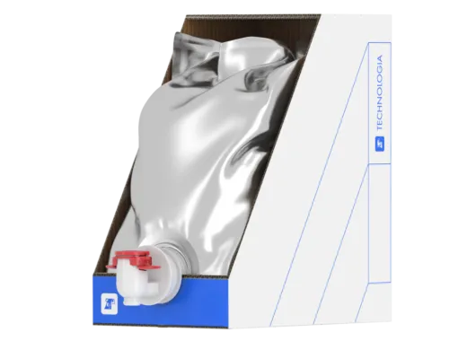 Пакет Bag-in-Box 10л з "T-Tap" краником, металізований, холодний розлив, Technologia 
