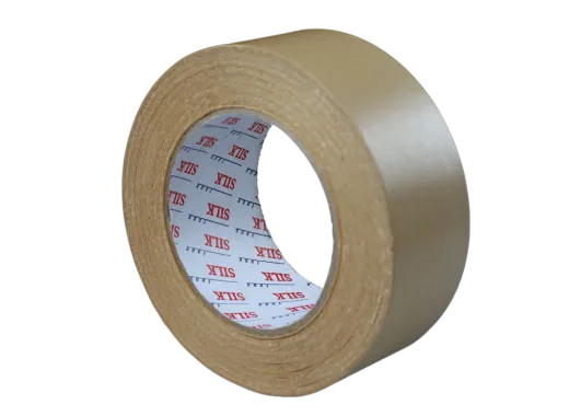 Лента крафтовая 24 мм x 20 м, бумажный крафт-скотч коричневый 